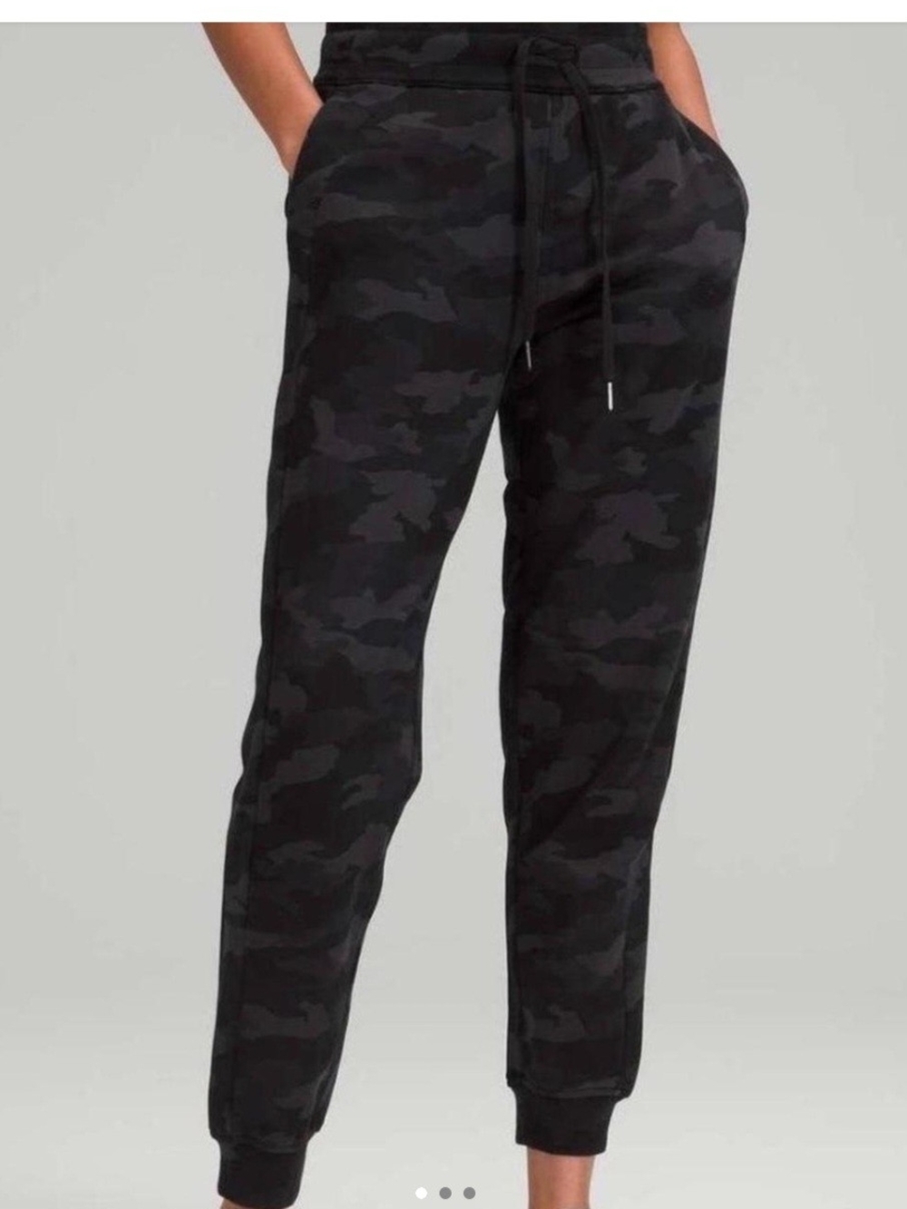 lululemon athletica Black Camo Joggers